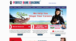 Desktop Screenshot of perfectbankcoaching.com